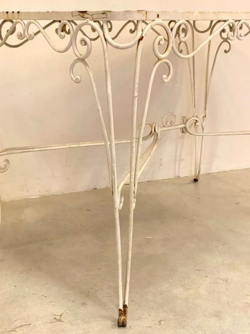 Pamono Garden Table in Iron, 1960s> Garden Tables