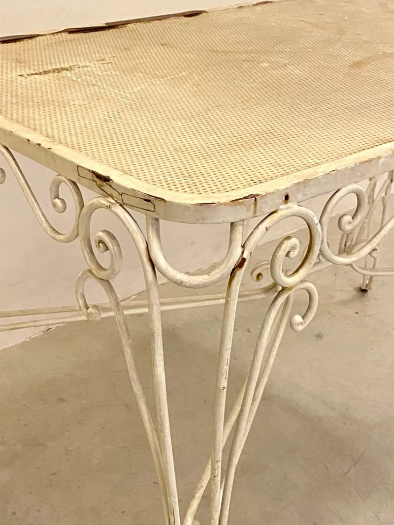 Pamono Garden Table in Iron, 1960s> Garden Tables