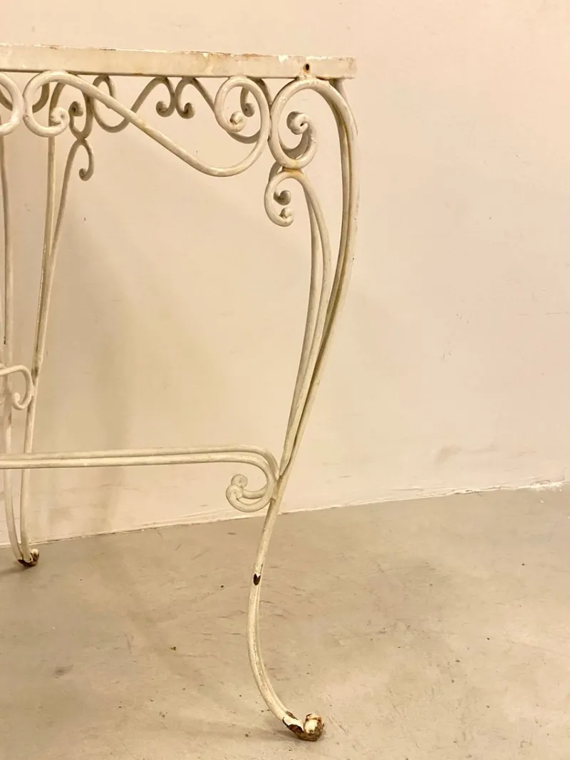Pamono Garden Table in Iron, 1960s> Garden Tables