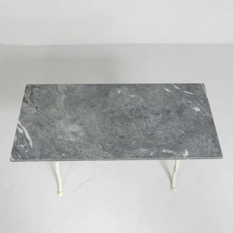 Hot Pamono Garden Table with Marble Top, 1950s