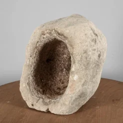 Pamono Garden Terrace Stone Bowl or Planter Carved from a Single Block> Planters And Jardiniere