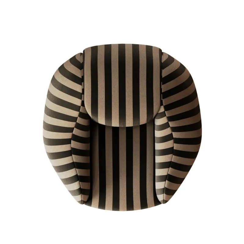 Pamono Gaya Armchair in Light Blue Velvet from Hommés Studio> Seating