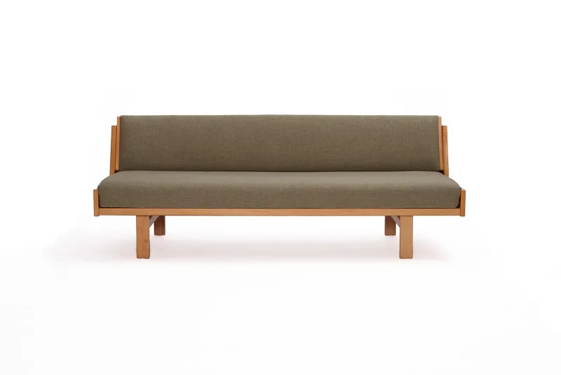 Pamono GE-258 Daybed by Hans J. Wegner for Getama, Denmark, 1950s> Daybeds & Chaises Lounges