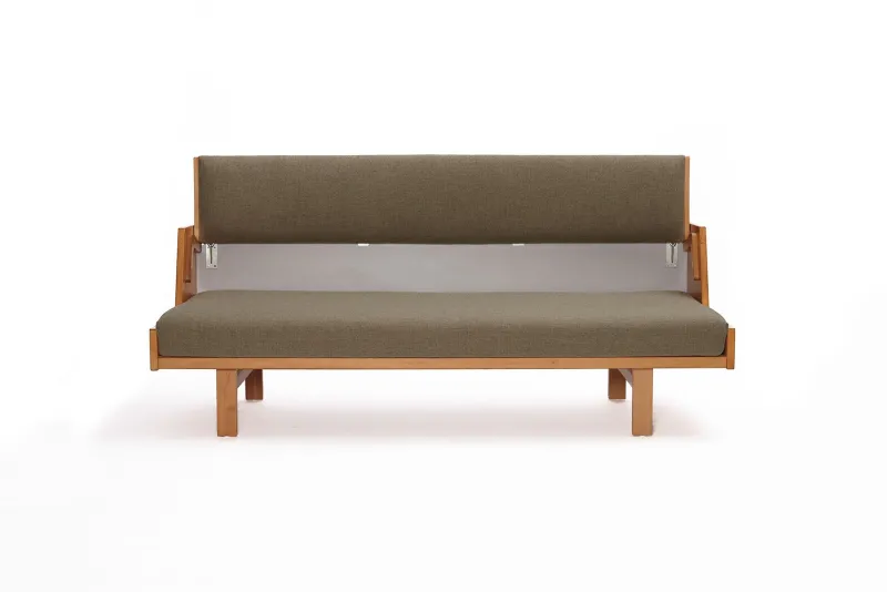 Pamono GE-258 Daybed by Hans J. Wegner for Getama, Denmark, 1950s> Daybeds & Chaises Lounges