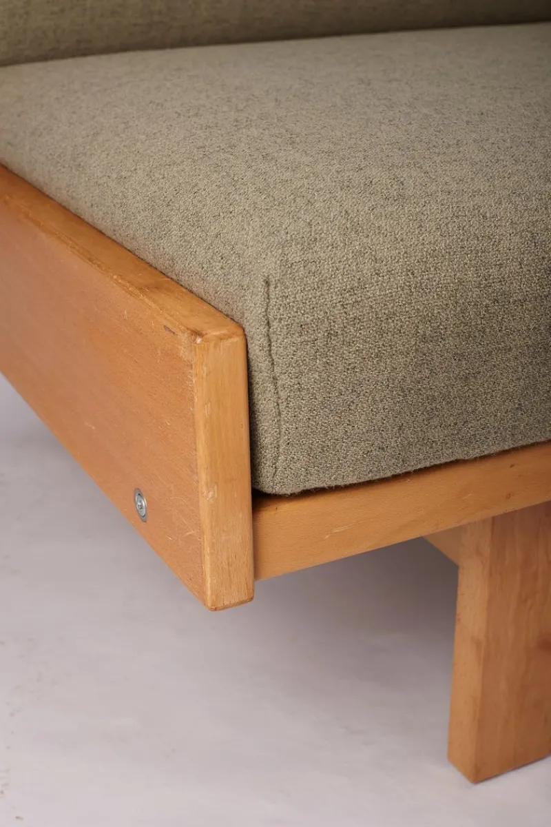 Pamono GE-258 Daybed by Hans J. Wegner for Getama, Denmark, 1950s> Daybeds & Chaises Lounges