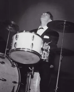 Outlet Pamono Gene Krupa in Concert, Munich, 1956, Original Vintage Photograph