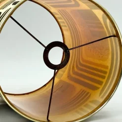 Online Pamono Geometric Fabric Table Lamp, 1970s