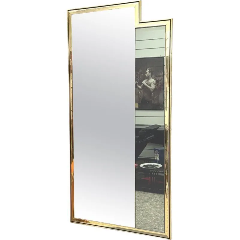 Pamono Geometric Mirror, Italy, 1970s> Mirrors