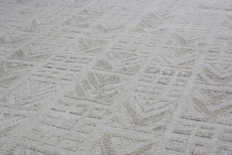 New Pamono Geometric Rug from R&K Principal Jahanshah Nazmiyal