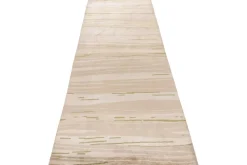 Pamono Geometric Striped Rug from R&K Principal Jahanshah Nazmiyal