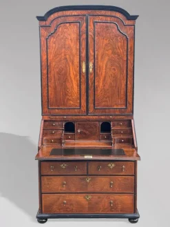 New Pamono George I Walnut Bureau Bookcase, 1720s