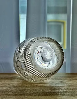 Pamono George III Anglo-Irish Crystal Cut Glass Decanter, 1825><noscript><img width=