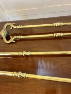 Discount Pamono George III Brass Fire Irons, 1800, Set of 3