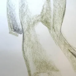 Clearance Pamono Georges (géo) De Vlamynck, Nu de Femme, Charcoal Ink Chalk on Wet Paper