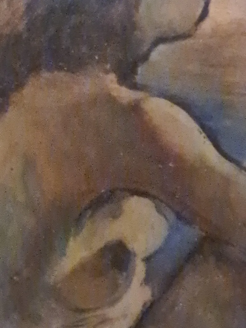 Pamono Georges Gonthier, Female Nude of the Artist's Wife, 1940s, Oil Painting, Framed> Painting