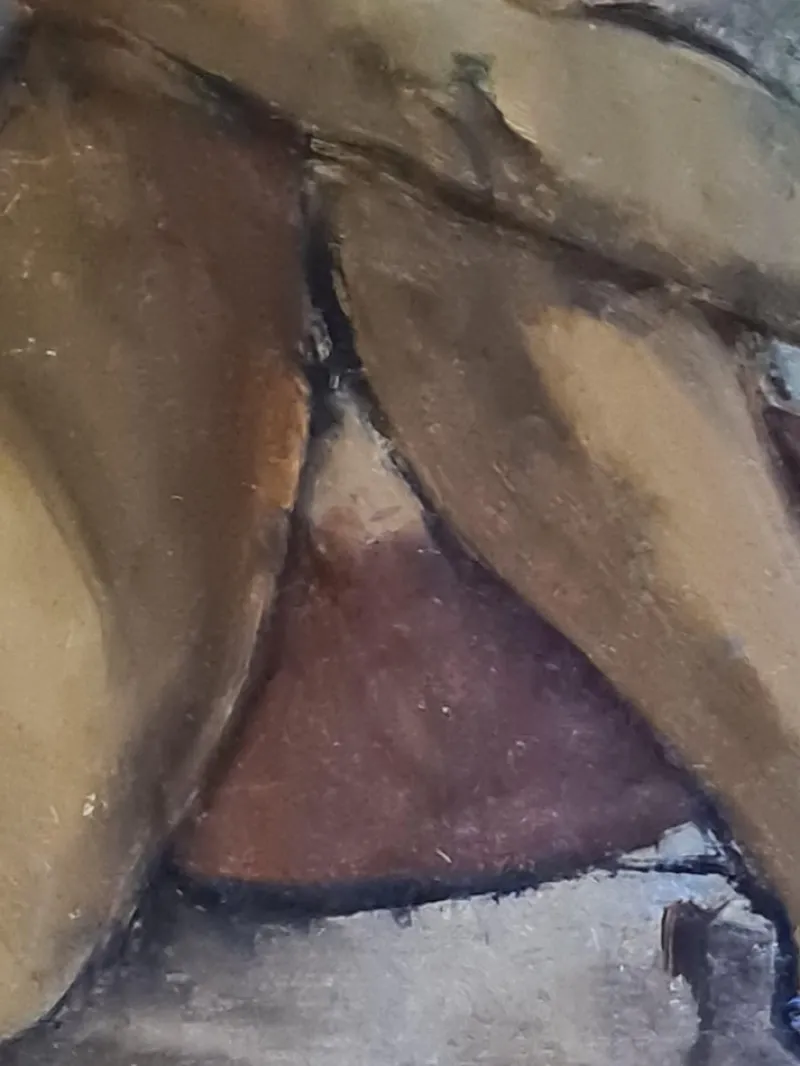 Pamono Georges Gonthier, Female Nude of the Artist's Wife, 1940s, Oil Painting, Framed> Painting