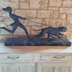 New Pamono Georges Maxim, Art Deco Sculpture, 1920s-1940s, Regula