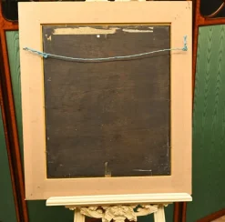 Pamono Georgian Artist, Still Life with Flowers, Oil Painting, Framed><noscript><img width=