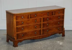 Pamono Georgian Burr Walnut Sideboard by H.G. Hudson> Sideboards & Buffets