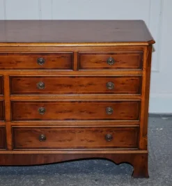 Pamono Georgian Burr Walnut Sideboard by H.G. Hudson><noscript><img width=