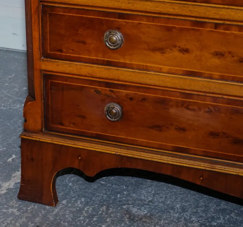 Pamono Georgian Burr Walnut Sideboard by H.G. Hudson> Sideboards & Buffets
