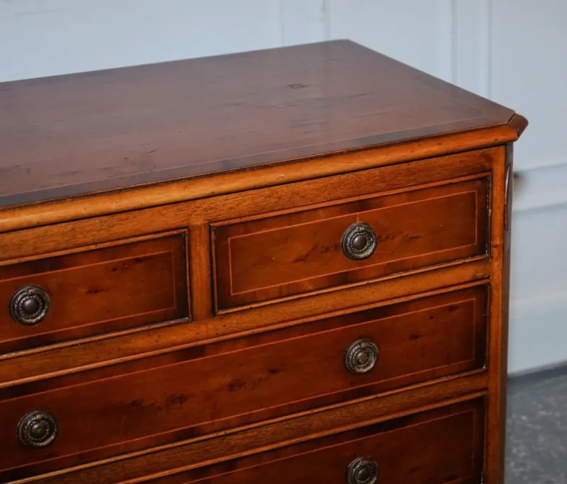 Pamono Georgian Burr Walnut Sideboard by H.G. Hudson> Sideboards & Buffets