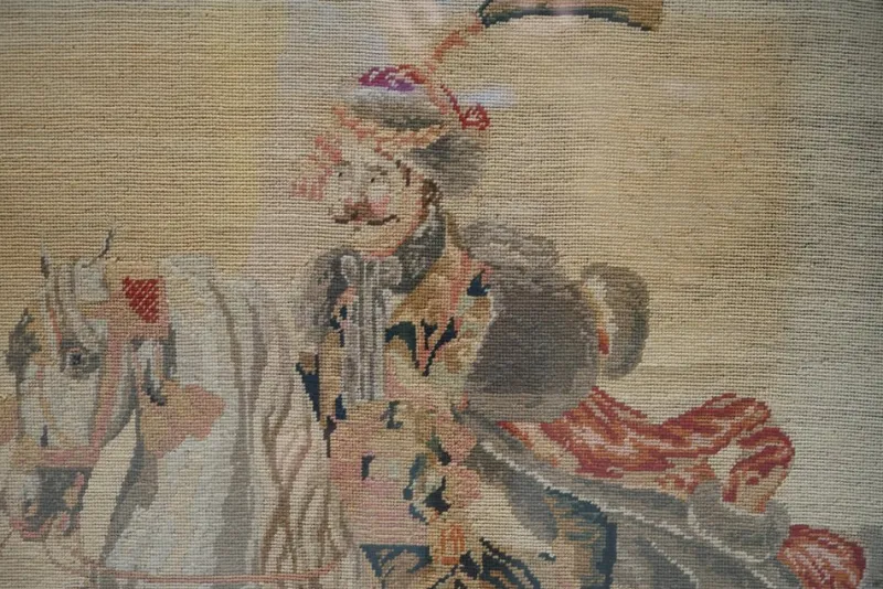 New Pamono Georgian Carved Wood Fireplace Screen, 1800s