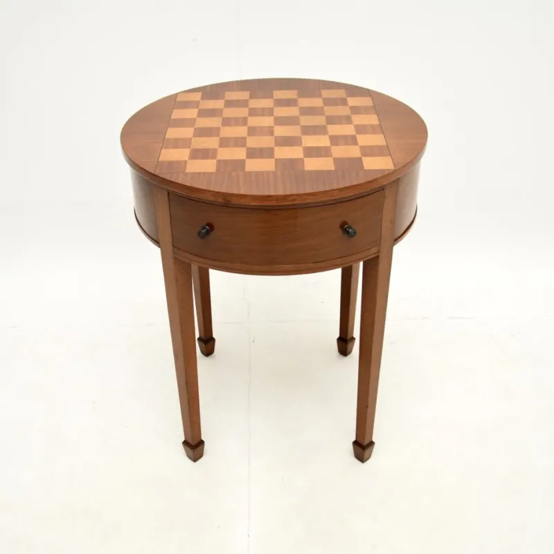 Best Pamono Georgian Chess Table, 1950s