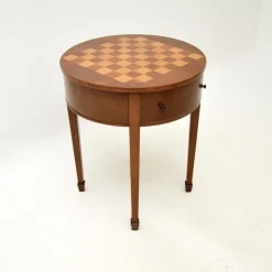Best Pamono Georgian Chess Table, 1950s