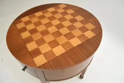 Best Pamono Georgian Chess Table, 1950s