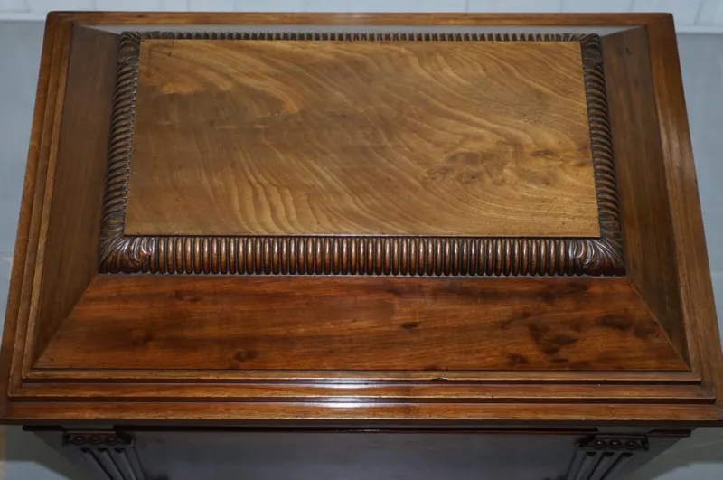 Pamono Georgian Irish Hardwood Sir Anderson Army General Wine Cooler Cellarette, 1810> Ice Buckets & Wine Coolers