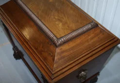 Pamono Georgian Irish Hardwood Sir Anderson Army General Wine Cooler Cellarette, 1810><noscript><img width=