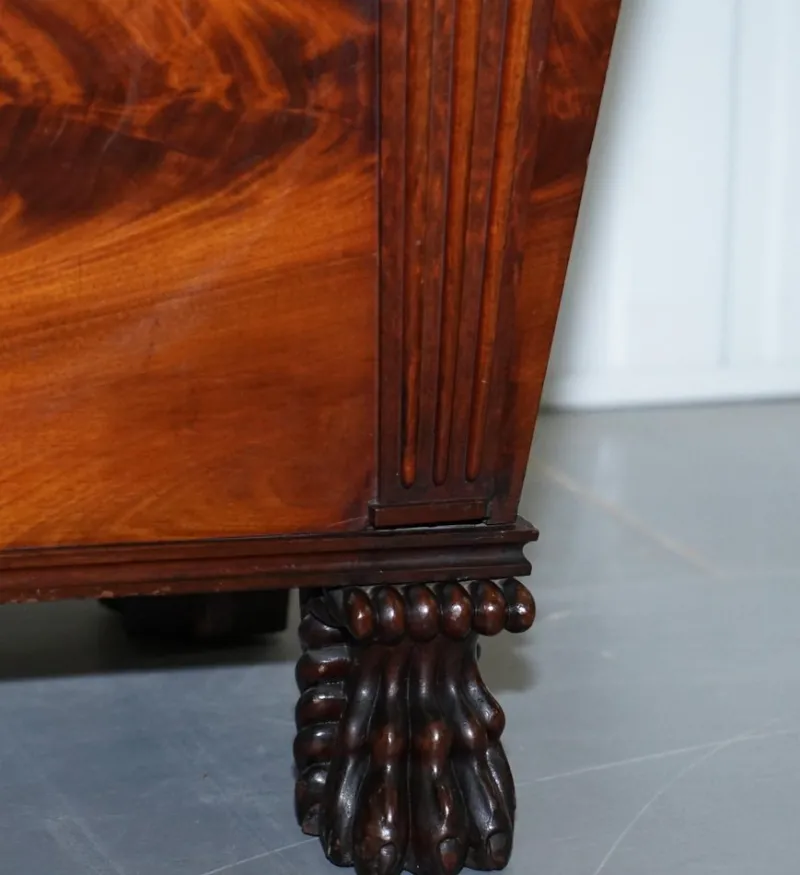 Pamono Georgian Irish Hardwood Sir Anderson Army General Wine Cooler Cellarette, 1810> Ice Buckets & Wine Coolers