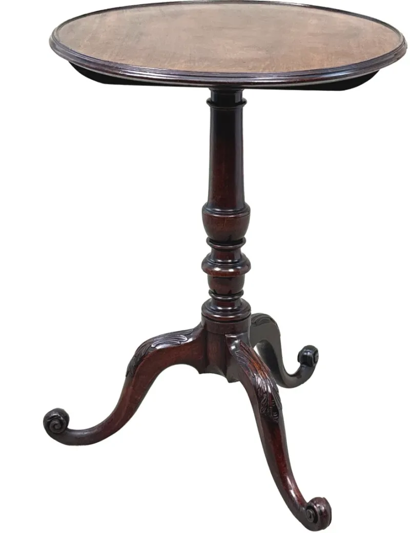 Pamono Georgian Mahogany Wine Table, 1760> Coffee & Side Tables
