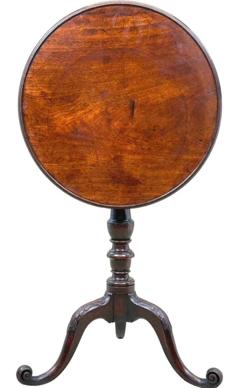 Pamono Georgian Mahogany Wine Table, 1760> Coffee & Side Tables