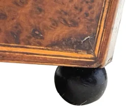 Discount Pamono Georgian Octagonal Yew Wood Tea Caddy, 1800s