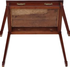 Outlet Pamono Georgian Revival Mahogany Writing Desk, 1880s-1900s