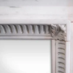 Online Pamono Georgian Revival Marble Fireplace, 1980s