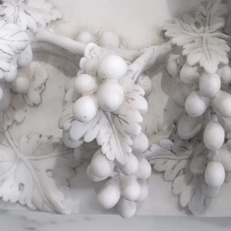 Online Pamono Georgian Revival Marble Fireplace, 1980s