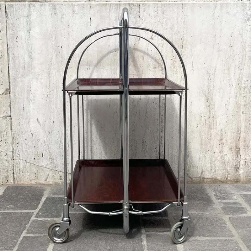 Pamono Gerlinol Folding Trolley, Germany, 1960s> Serving Bar Carts & Trolleys