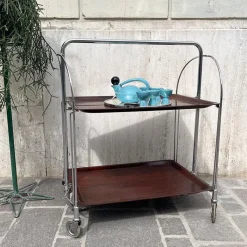 Pamono Gerlinol Folding Trolley, Germany, 1960s><noscript><img width=