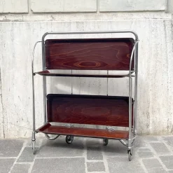 Pamono Gerlinol Folding Trolley, Germany, 1960s><noscript><img width=