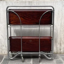 Pamono Gerlinol Folding Trolley, Germany, 1960s><noscript><img width=