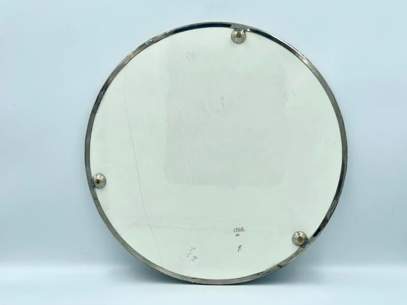 Pamono German Art Deco Ceramic Round Serving Tray, 1940s> Trays
