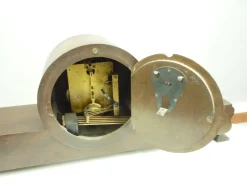Pamono German Art Deco Mantel Clock from Hermle, 1930s><noscript><img width=
