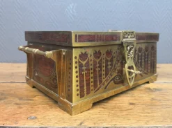 New Pamono German Art Nouveau Rosewood Box for Erhard & Söhne