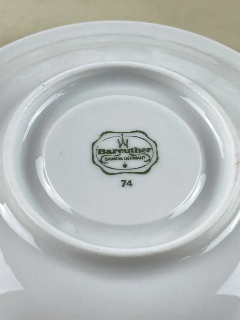 Pamono German Bareuther Bavaria Coffee Service, 1980s, Set of 13> Coffee & Tea Service