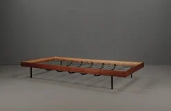 Pamono German Bauhaus Oak Daybed, 1960s> Daybeds & Chaises Lounges