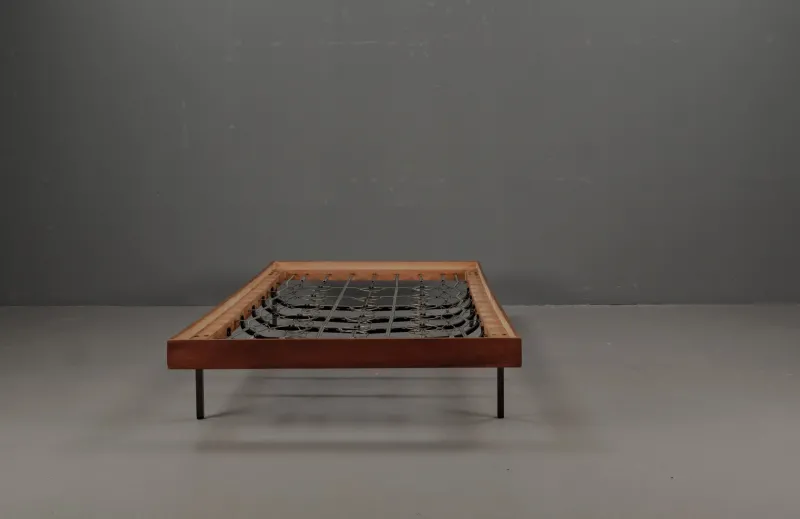 Pamono German Bauhaus Oak Daybed, 1960s> Daybeds & Chaises Lounges
