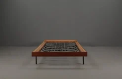 Pamono German Bauhaus Oak Daybed, 1960s><noscript><img width=
